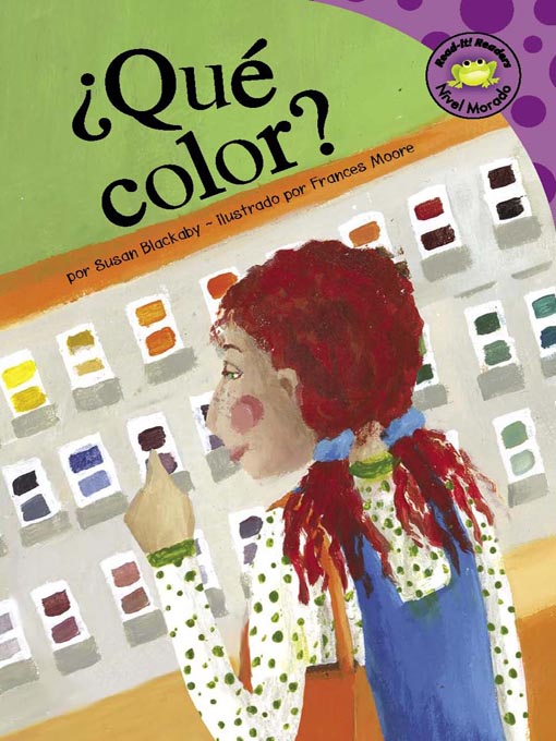 Title details for ¿Qué color? by Susan Blackaby - Available